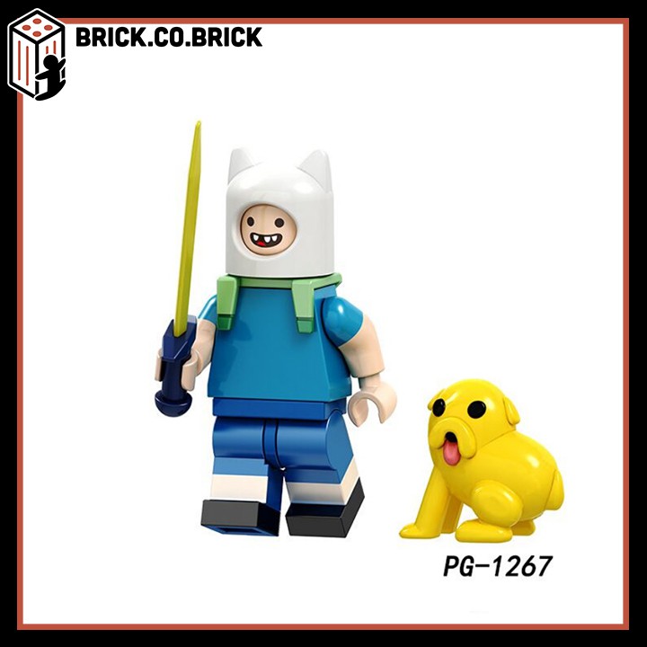 Adventure Time 2 Đồ Chơi Lắp Ráp Minifigure Mô Hình Non LEGO phim hoạt hình Giờ Phiêu Lưu