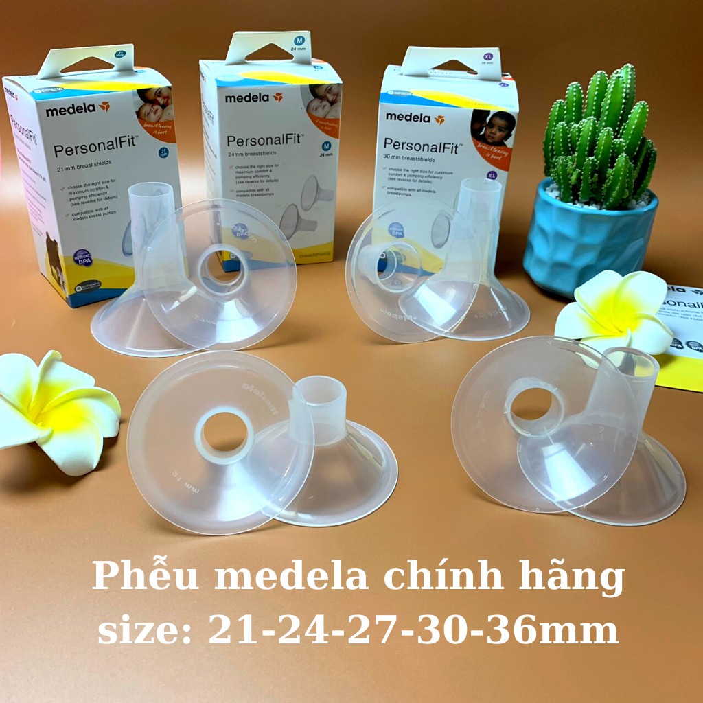 Phễu hút sữa Mede_la các sz 21-24-27-30-36mm ( giá 1 chiếc)