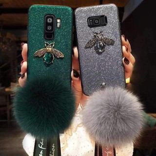 ỐP ONG ĐÍNH ĐÁ+TẶNG KÈM MÓC TREO QUẢ BÔNG IPHONe