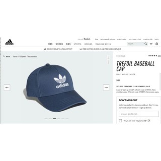 Mũ / nón Baseball màu xanh blue navy