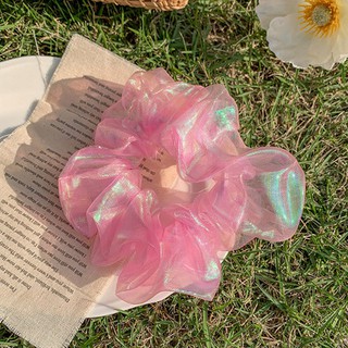 Scrunchies dây cột tóc hoa cúc