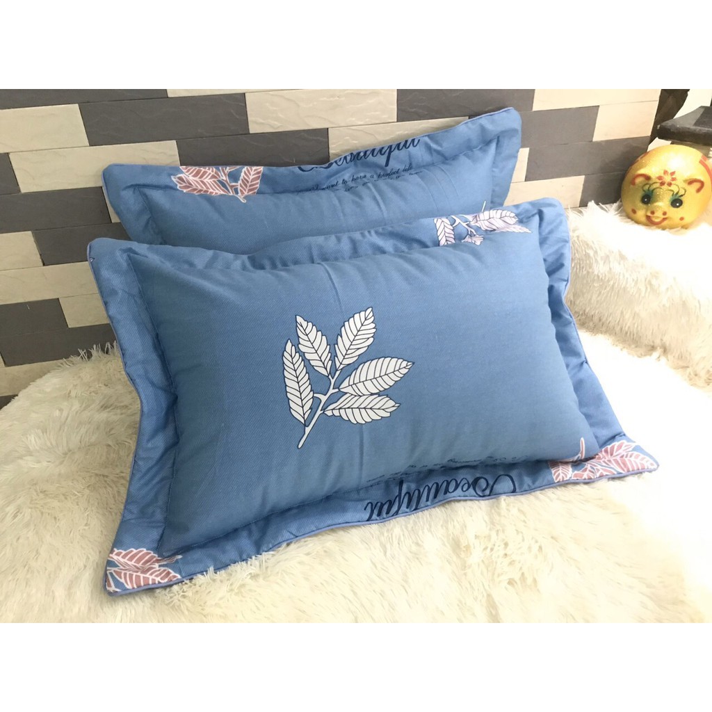 Đôi vỏ gối cotton siêu đẹp 45x65cm