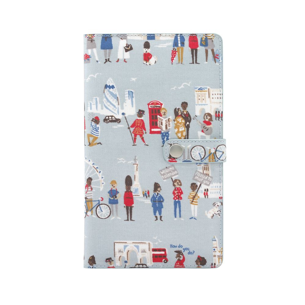 Cath Kidston - Ví cầm tay Detachable Purse Travel Wallet London People - 928281 - Powder Blue