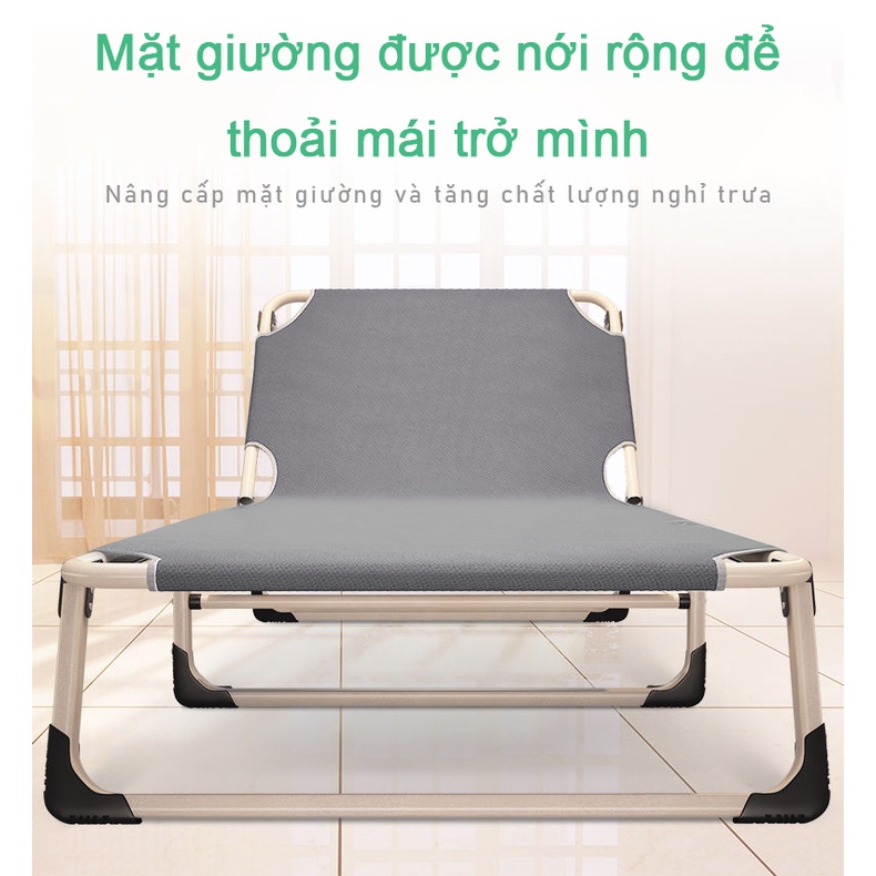 Giường gấp giường ngủ trưa một người ghế nằm tại nhà hoặc văn phòng ghế xếp tiện nhẹ chăm sóc bệnh nhân - STZH5034