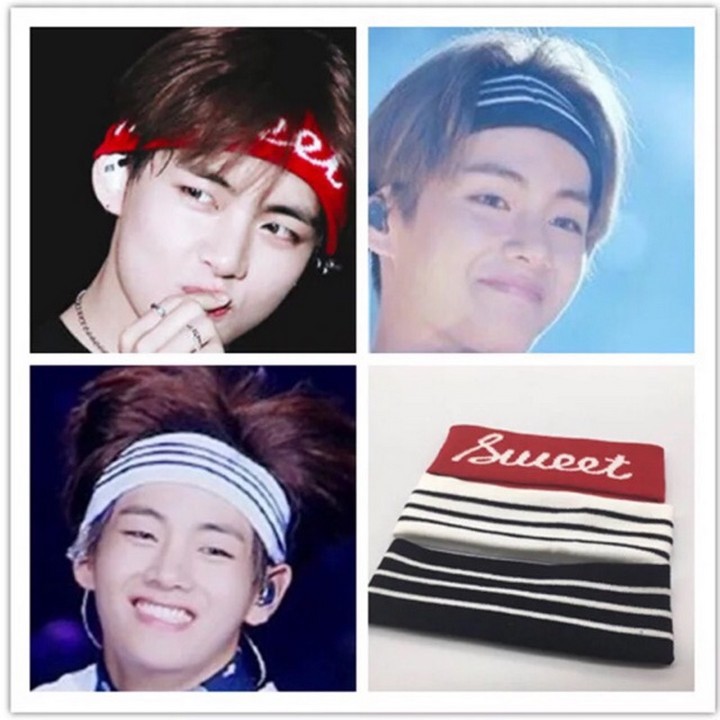 Headband Mắt Đen Luhan băng đô thể thao phong cách hàn quốc, thời trang quà tặng xinh xắn đáng yêu