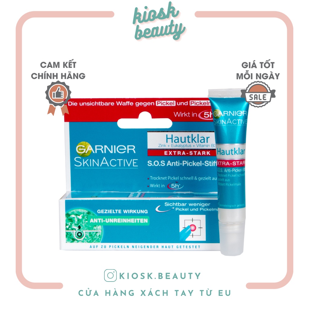 [GARNIER] GEL MỤN THẨN TỐC AKTIV HAUTKLAR ĐỨC
