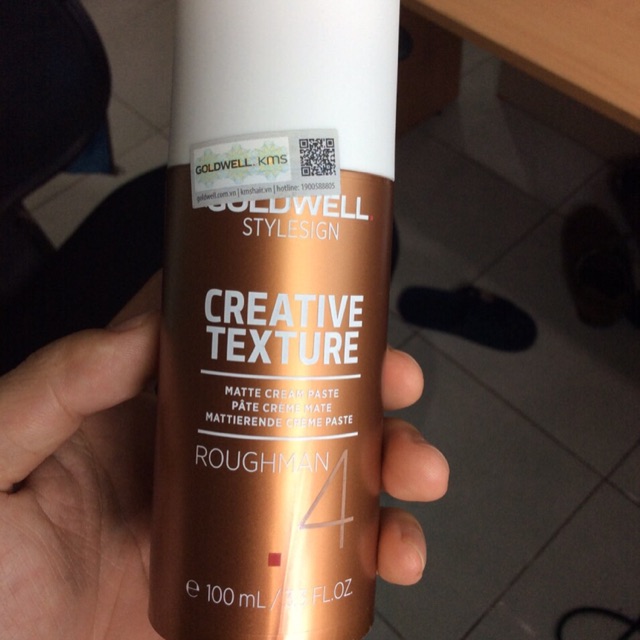 Paste tạo kiểu tóc nam Roughman Goldwell