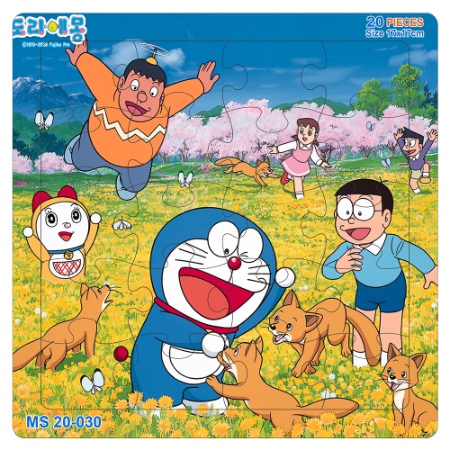 BỘ TRANH XẾP HÌNH 20 MẢNH - DORAEMON VUI XUÂN
