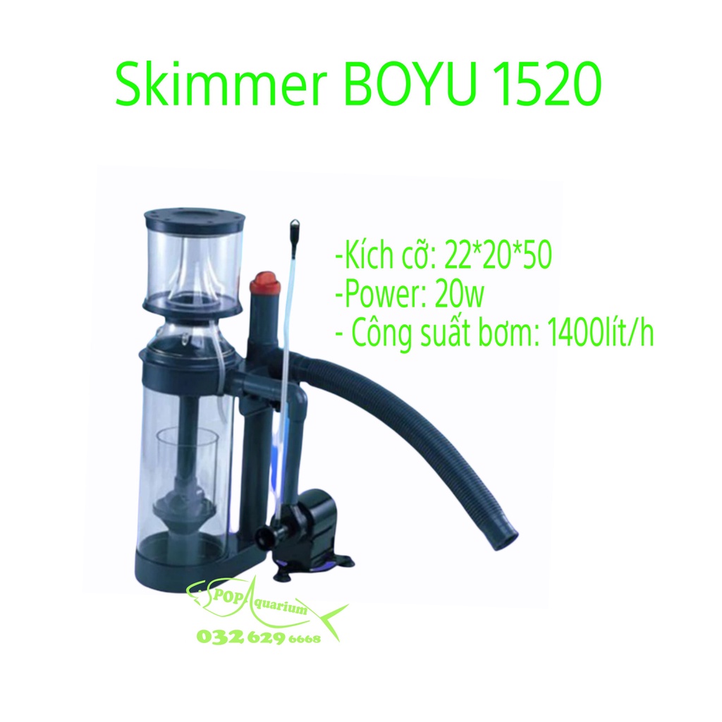 Máy tách bọt Skimmer BOYU