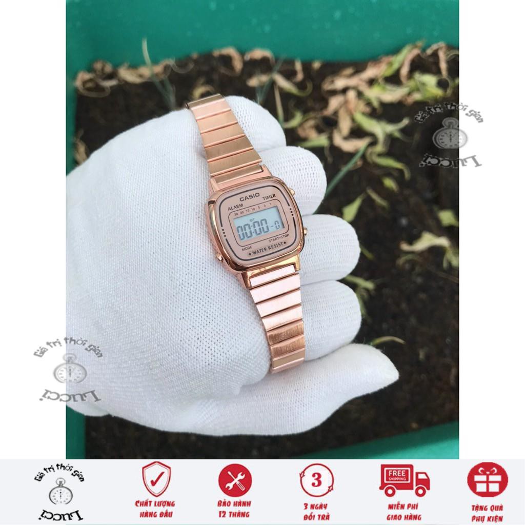 Đồng Hồ Nữ, Đồng Hồ Điện Tử Nữ LA670, Thời Trang ,Dây Thép Không Gỉ | BigBuy360 - bigbuy360.vn