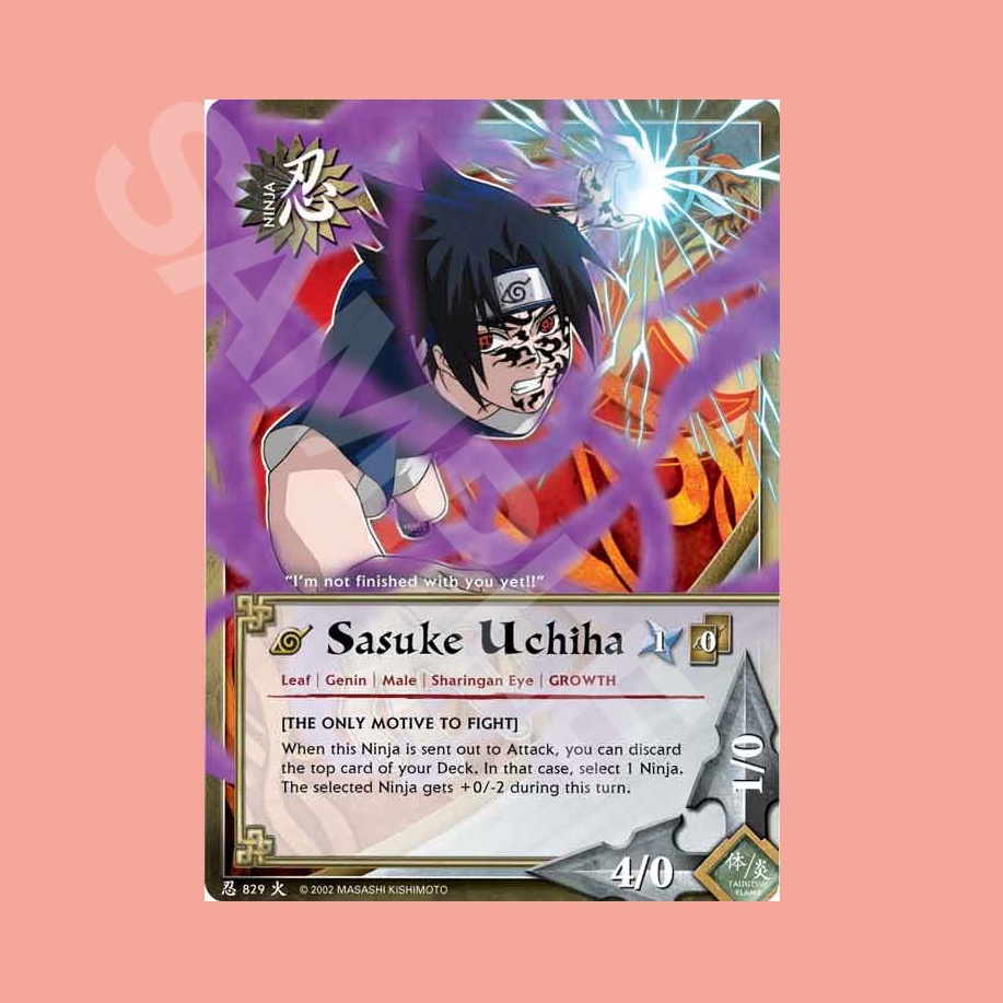 Ảnh card bo góc in hình NARUTO SHIPPUDEN : WILL OF FIRE thẻ bo viền 5*8cm anime chibi sưu tầm 1 tấm
