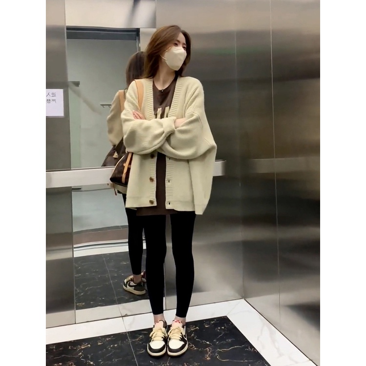 Áo khoác len nữ cardigan dành cho học sinh, sinh viên dáng trơn dễ thương phong cách Hàn Quốc