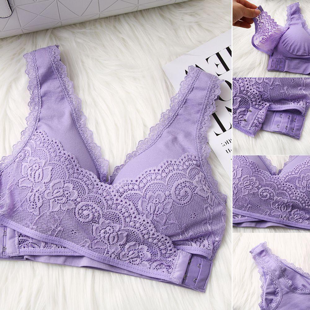 Áo Lót Ren Crop Top Không Đường May Thoáng Khí Gợi Cảm