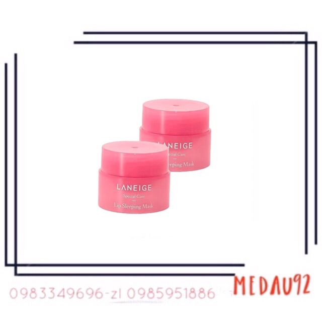 LANEIGE - Mặt nạ ngủ môi mini Lip Sleeping mask 3g