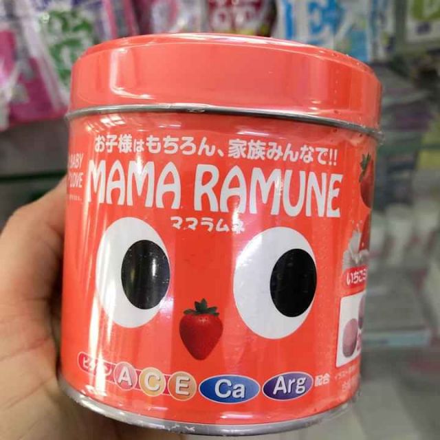 Kẹo cho trẻ biếng ăn Mama Ramune