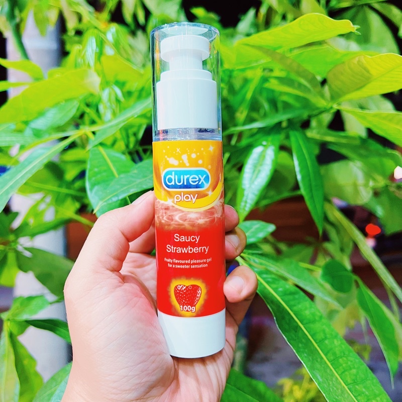 Gel Durex Play Warming, Tingling, Saucy Strawbery, Love Gốc Nước An Toàn Tăng Khoái Cảm