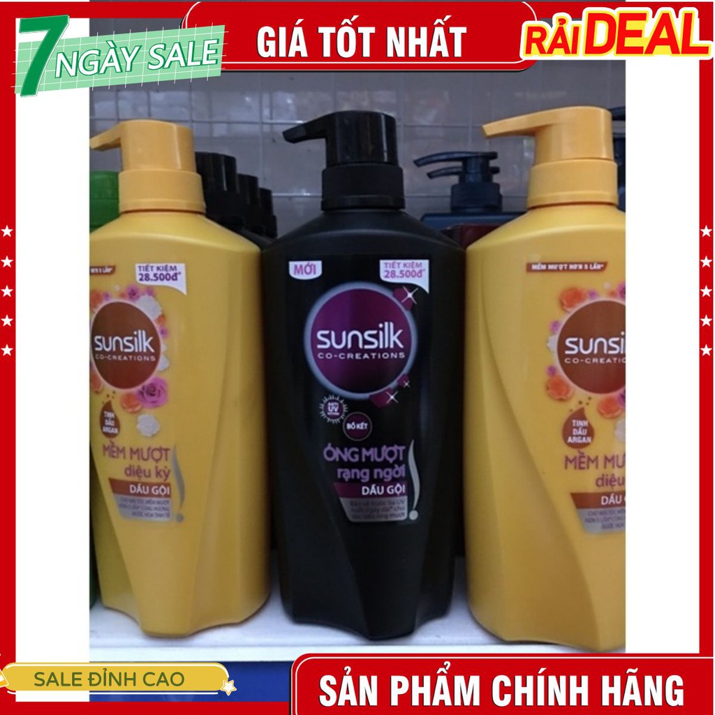 Dầu gội Sunsilk chai 650g