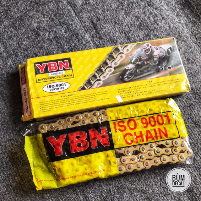 Sên YBN 9li 130 mắc GOLD