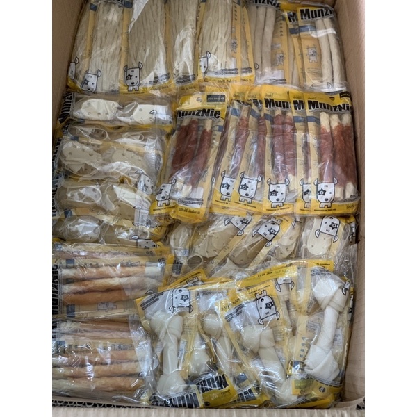 🇹🇭 Snack Xương Thưởng Khô Gà Sấy MunZnie Nhiều Mẫu Gói Nhỏ