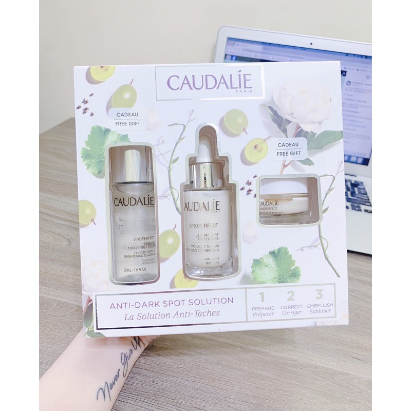 Set Serum Caudalie Vinoperfect 3 Món