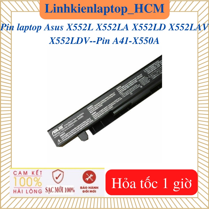 Pin A41-X550A-Pin laptop Asus X552L X552LA X552LD X552LAV X552LDV