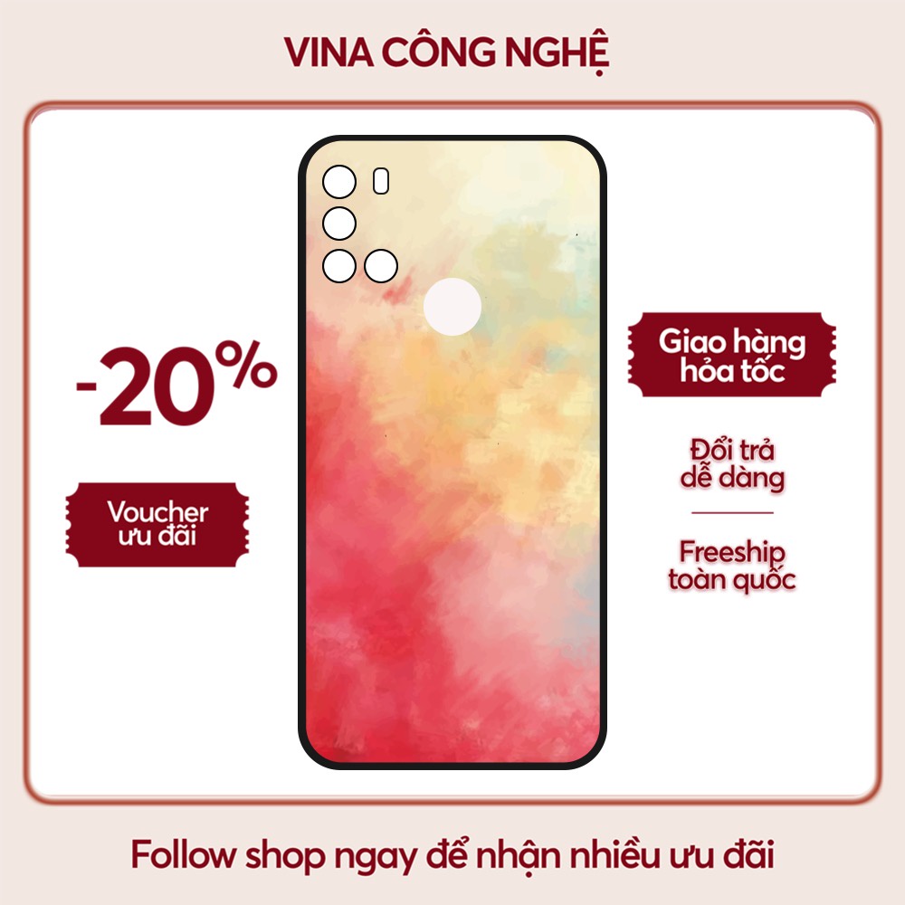 Ốp lưng Vsmart Joy 3/Joy 4/Active 3/Bee 3/....dẻo đen in hình Water Colour