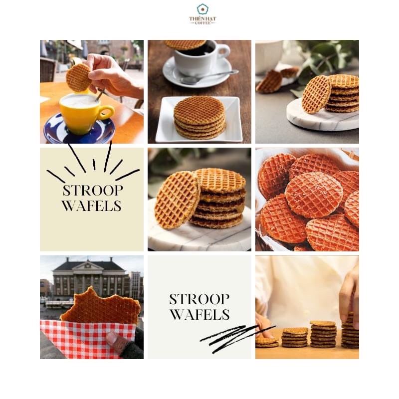 Bánh Stroopwafels Max & Alex - Đặc sản Hà Lan Nhập Khẩu