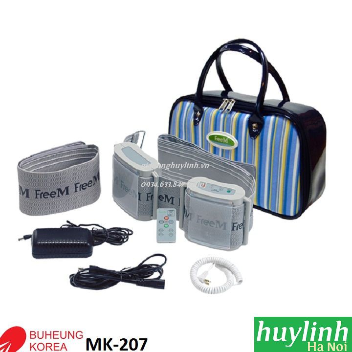 Máy đai massage bụng Buheung Korea MK-207 - Free M (Máy mát xa)