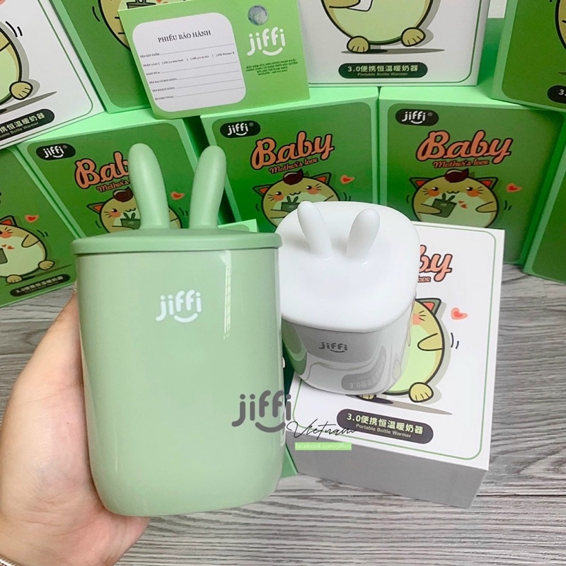 BH 12tháng Chính hãng - Máy hâm sữa cầm tay Jiffi 3.0