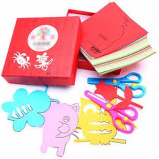Bộ Đồ Chơi Cắt Giấy Thông Minh