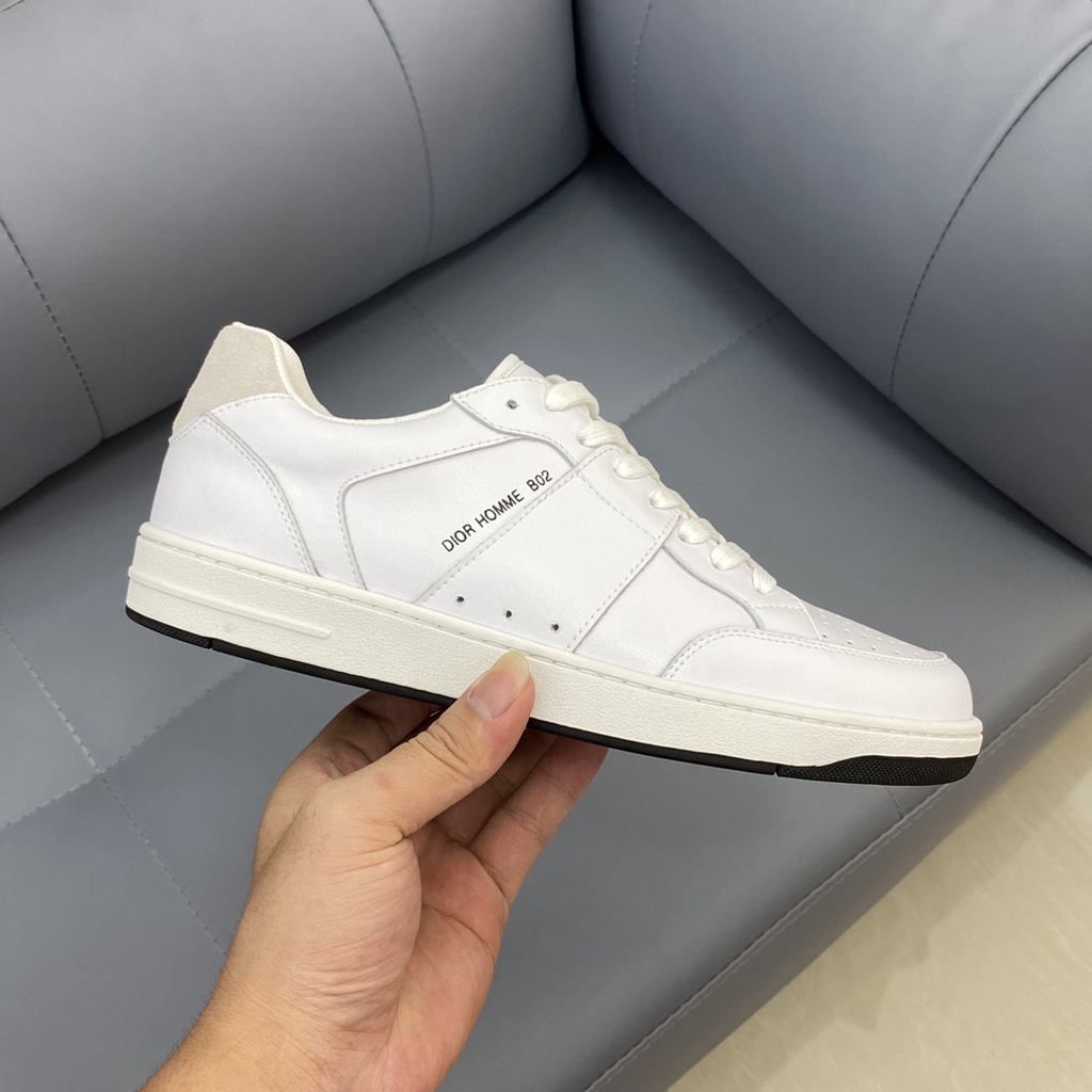 Giày sneakers nam cao cấp da thật DIOR CD thiết kế trẻ trung, năng động mang phong cách thể thao