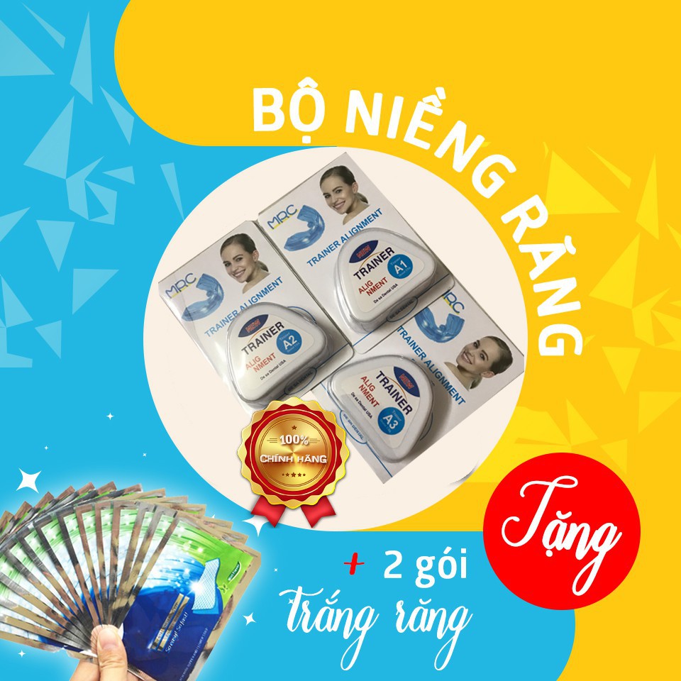 Bộ Niềng Răng Tại Nhà - Dành Cho Người Lớn A1+A2+A3