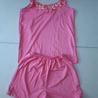 Bộ ngủ thun lạnh 100% cotton hình thật