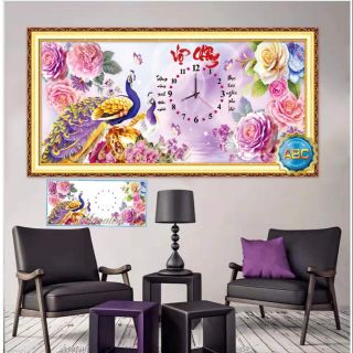 Tranh đính đá vợ chồng y8213. df556 kích thước 100 x 50