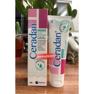 Ceradan Hydra 30g & 80g - kem dưỡng ẩm cho da khô