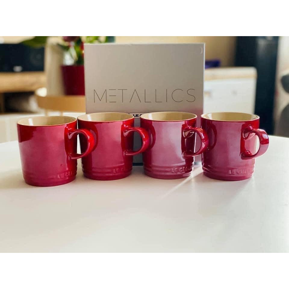 SET 4 CỐC SỨ LE CREUSET 350ml