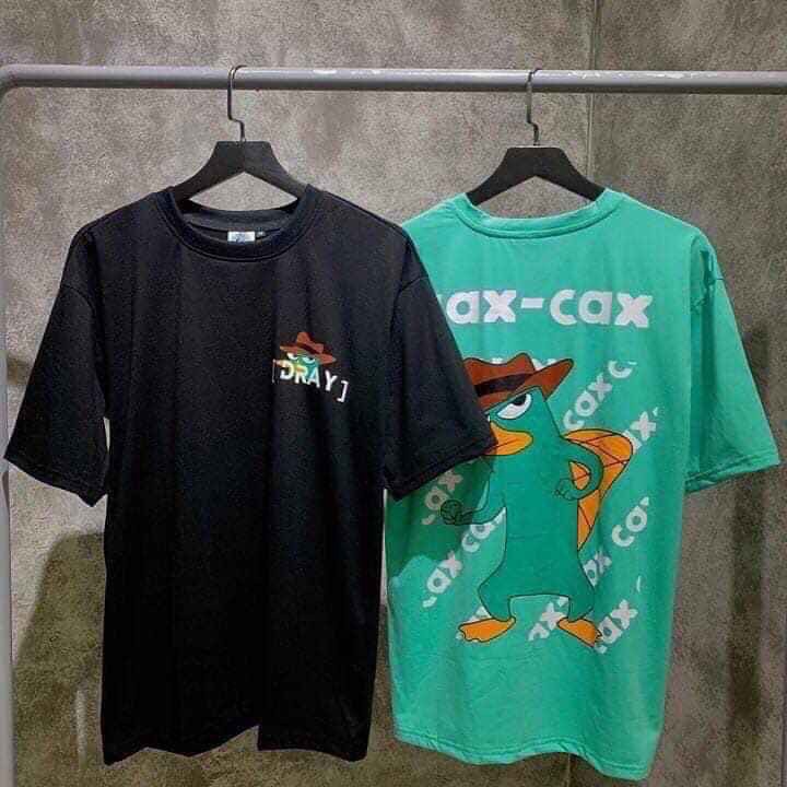 Áo Thun CAX CAX Form Rộng Unisex Nam Nữ TEEN Cực HOT