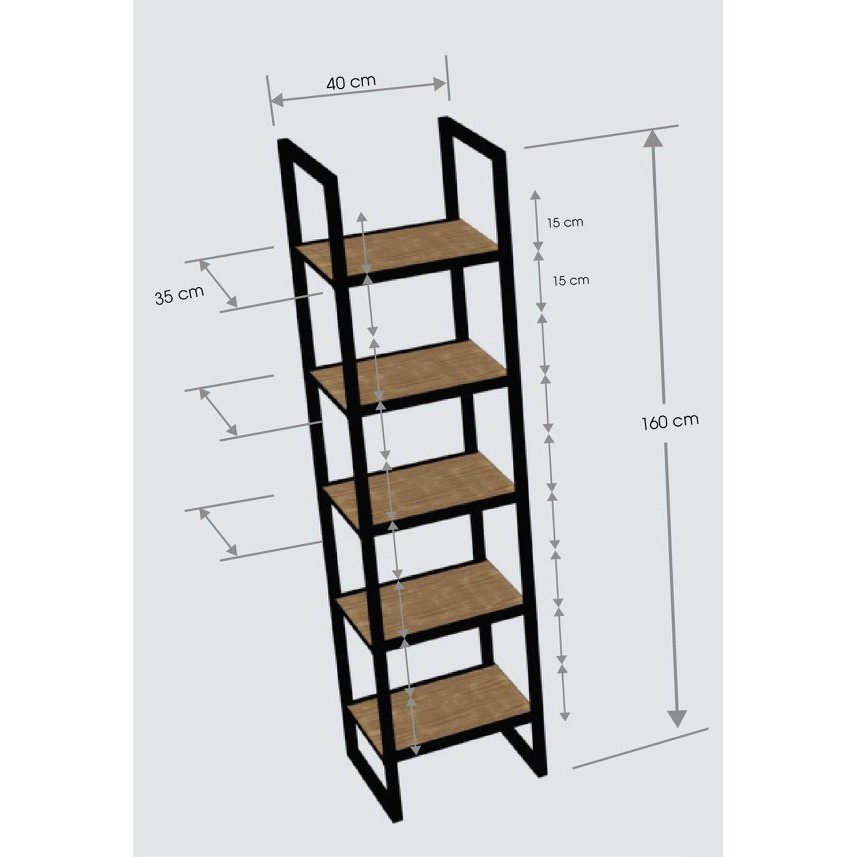 Kệ sách lắp ráp - Giá thanh lý