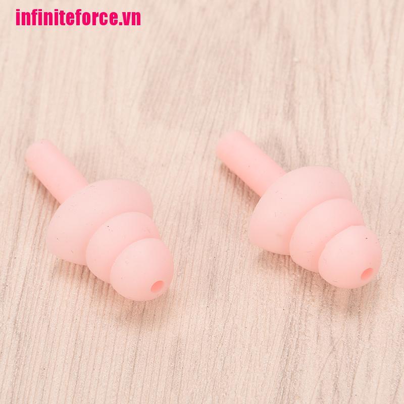 1 Cặp Nút Silicone Chống Ồn Thoải Mái Tiện Dụng
