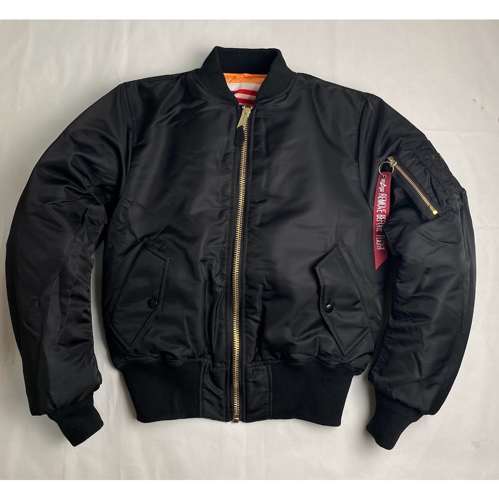 Áo Ma1  phiên bản cờ in lời thề 12 ngôn ngữ - phụ kiện Alpha industries