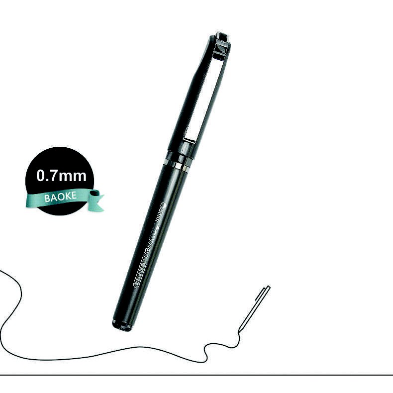 [12 cái] Bút ký viết gel ngòi 0.7mm Acumen Baoke 1588