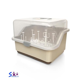 Giá úp bình sữa có nắp - Bin&Beo