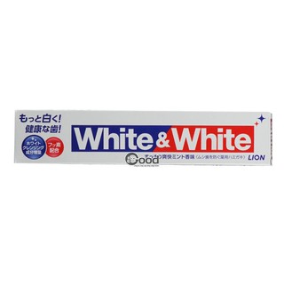 Kem đánh răng White & White Nhật Lion 150g