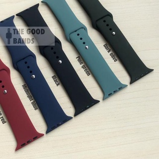 ➨ Dây Đeo Silicon Cho Đồng Hồ Thông Minh Apple Watch Series 1 2 3 4 38mm 40mm ☆