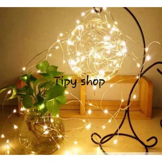 Đèn đom đóm fairy light 5m 10m xài pin AA/ usb/ điện remote chỉnh các kiểu chớp nháy