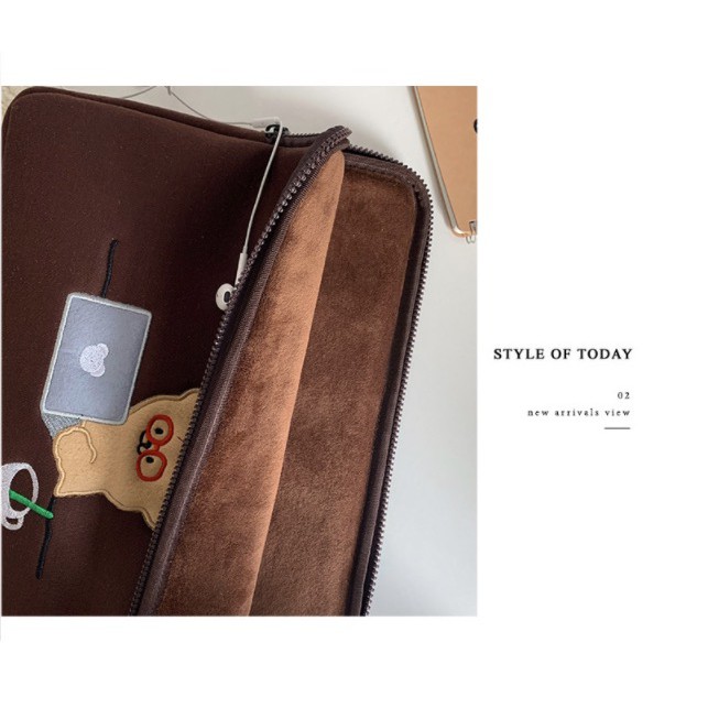 Túi Đựng laptop 13-inch 15.6 inch Thiết Kế Dễ Thương Phong Cách Hàn Quốc