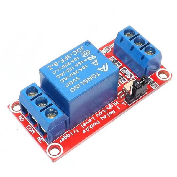 Module relay 1 kênh hỗ trợ cách ly quang tùy chỉnh mức tín hiệu