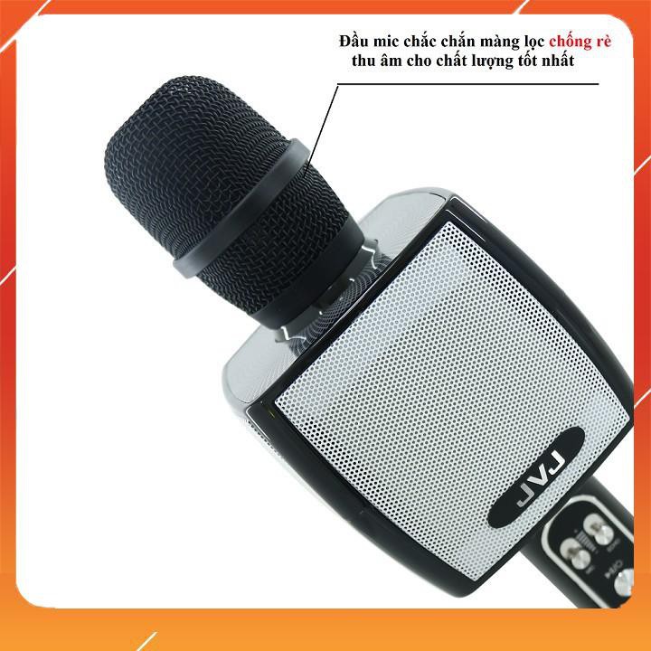 Mic hát karaoke không dây YS 91, Micro karaoke Bluetooth, Có khe cắm thẻ nhớ, chỉnh giọng - Hỗ trợ ghi âm, BH 6 tháng