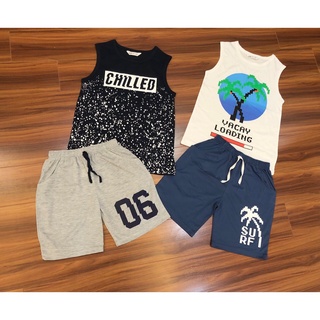 Bộ cotton Hm sz đại cho bé