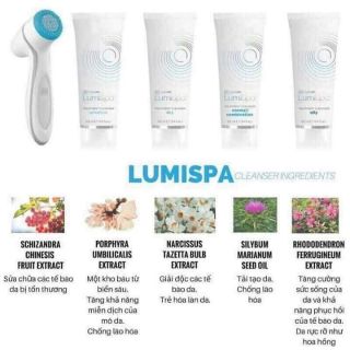 Combo 3typ +1 đầu rửa mặt -Sửa rửa mặt lumispa cứng